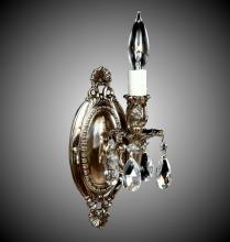 American Brass & Crystal WS9411-O-08G-PI - One Light Wall Sconce